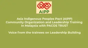 Evaluation of Community Organizing and Leadership Training in Malaysia