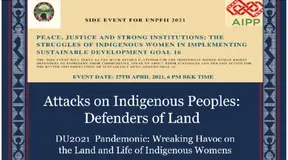 Briefing Note: Insights of Indigenous Women of Asia on the Challenges in Implementing Sustainable Development Goal 16 – Peace, Justice and Strong Institution