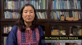 Indigenous Peoples Voices on Biodiversity: Ms. Pasang Dolma Sherpa, Nepal