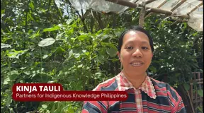 Indigenous Peoples Voices on Biodiversity: Ms. Kinja Tauli, Philippines