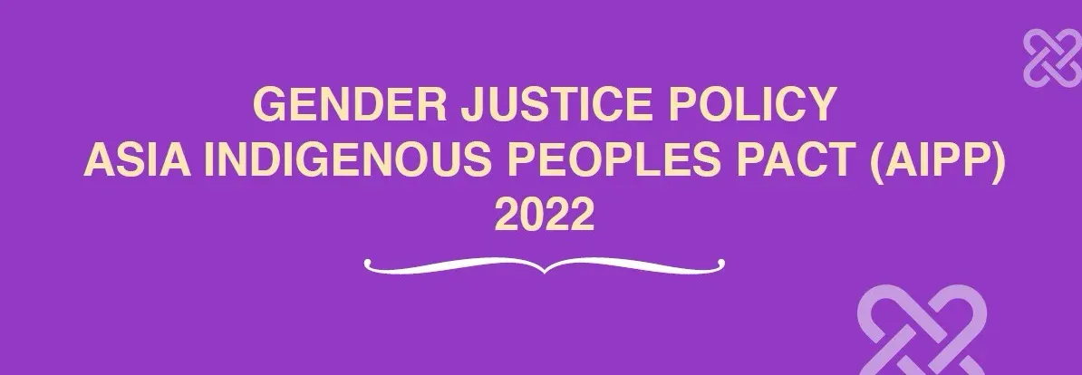 Gender Justice Policy of AIPP