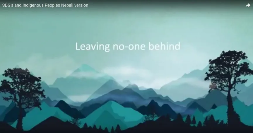 Leave No One Behind – SDG’s and Indigenous Peoples
