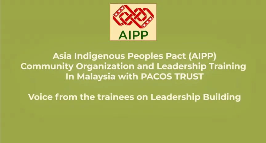 Evaluation of Community Organizing and Leadership Training in Malaysia