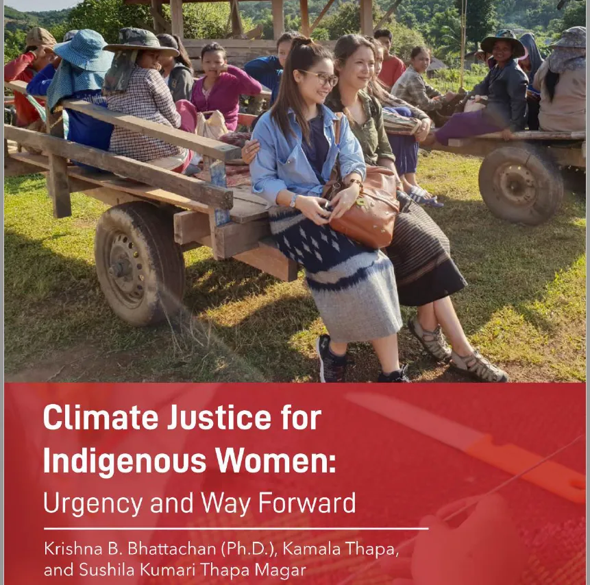 Climate Justice for Indigenous Women: Urgency and Way Forward
