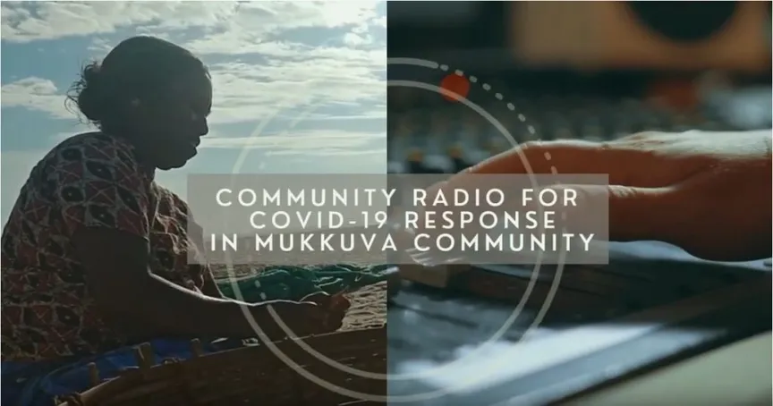 India: Radio Kadal – Community Radio for Covid 19 response in Mukkuva Community