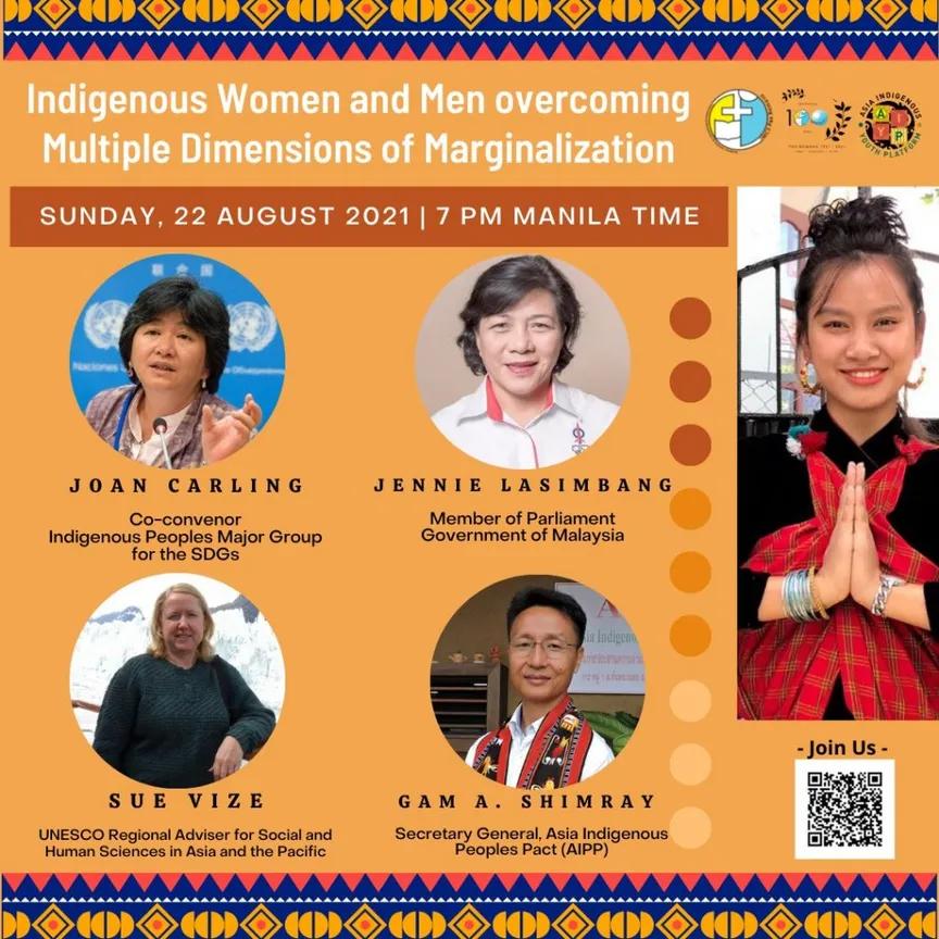 Webinar: Indigenous Women and Men overcoming Multiple dimensions of marginalization.