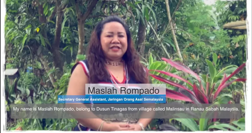 International Biodiversity Day: Solidarity Message from Ms. Maslah Rompado, Malaysia