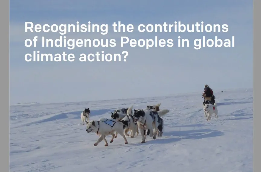 Recognising the contributions of Indigenous Peoples in global climate action?