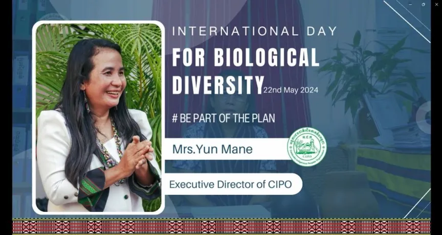 Indigenous Peoples Voices on Biodiversity: Ms. Mane Yun, Cambodia
