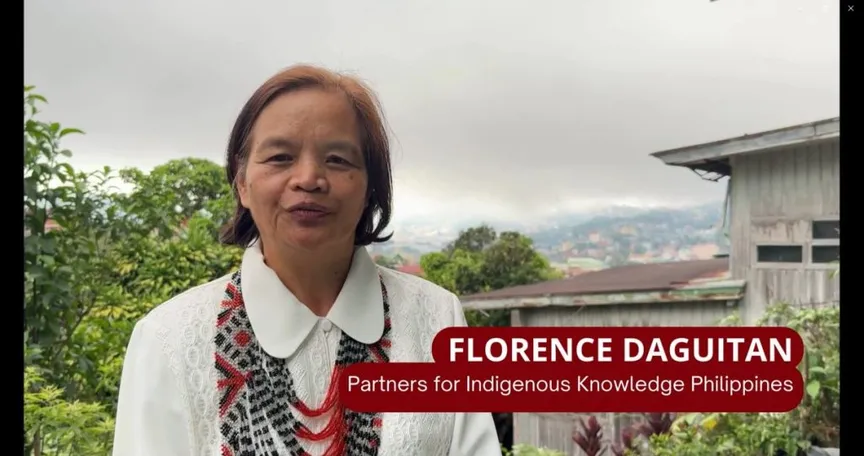 Indigenous Peoples Voices on Biodiversity: Ms. Florence Daguitan, Philippines