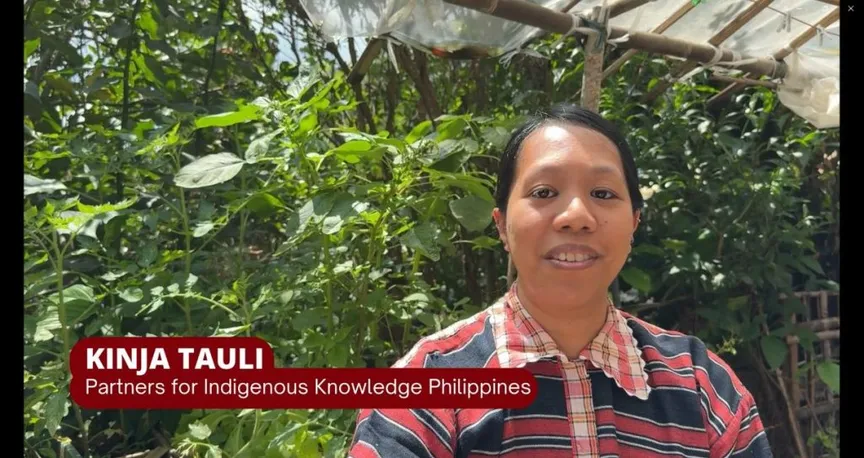 Indigenous Peoples Voices on Biodiversity: Ms. Kinja Tauli, Philippines