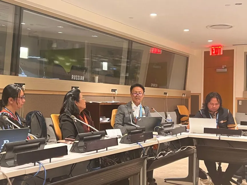 UNPFII24: Exploring Multiple Pathways Towards the Realization of Self-Determination for Indigenous Peoples in Asia, presented by Gam