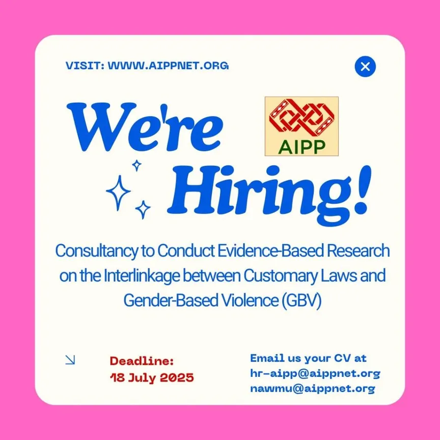 Call For Expression of Interest: Consultancy to Conduct Evidence-Based Research on the Interlinkage between Customary Laws and Gender-Based Violence
