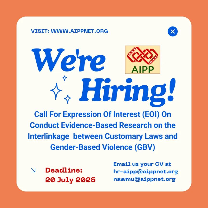 Call For Expression Of Interest (EOI) On Conduct Evidence-Based Research on the Interlinkage between Customary Laws and Gender-Based Violence (GBV) in Bangladesh